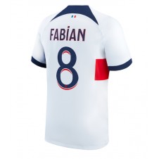 Paris Saint-Germain Fabian Ruiz #8 Bortedrakt 2023-24 Kortermet